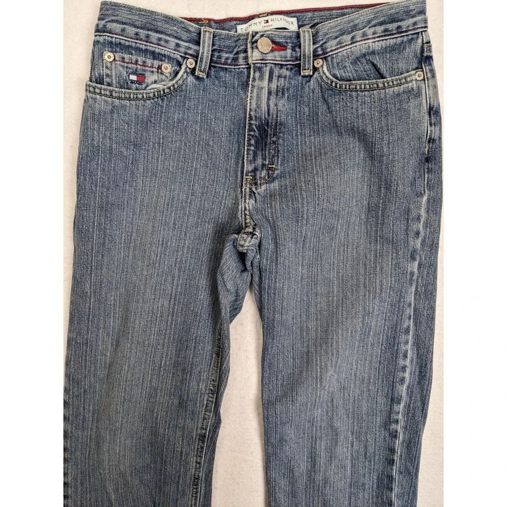 Tommy Hilfiger‎ Womens Size 4 Blue Denim Straight Leg Jeans